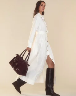 Online Cynthia Rowley Perennial Shirt Dress White