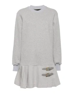 Outlet Cynthia Rowley Preston Kilt Sweatshirt Dress HGREY