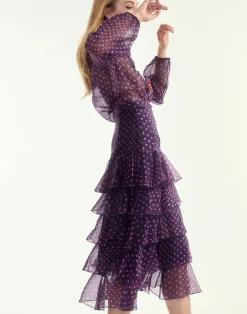 Outlet Cynthia Rowley Prim Silk Organza Skirt RDNVY