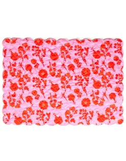 Sale Cynthia Rowley Quilted Cotton Placemat PNKRD