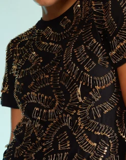 Hot Cynthia Rowley Safety First Tee BLACK