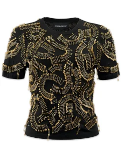 Hot Cynthia Rowley Safety First Tee BLACK