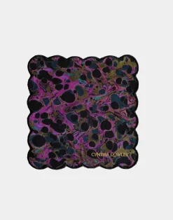 Discount Cynthia Rowley Scallop Embroidered Edge Cocktail Napkin PPMAR