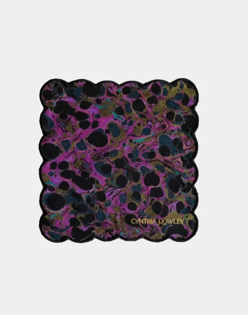 Discount Cynthia Rowley Scallop Embroidered Edge Cocktail Napkin PPMAR