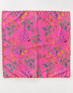 Discount Cynthia Rowley Scallop Embroidered Edge Dinner Napkin PNKMT
