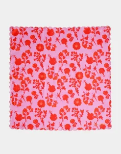 Fashion Cynthia Rowley Scallop Embroidered Edge Dinner Napkin