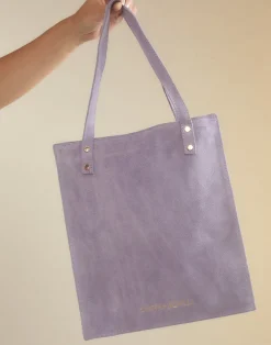 Clearance Cynthia Rowley Sleek Suede Tote LVNDR