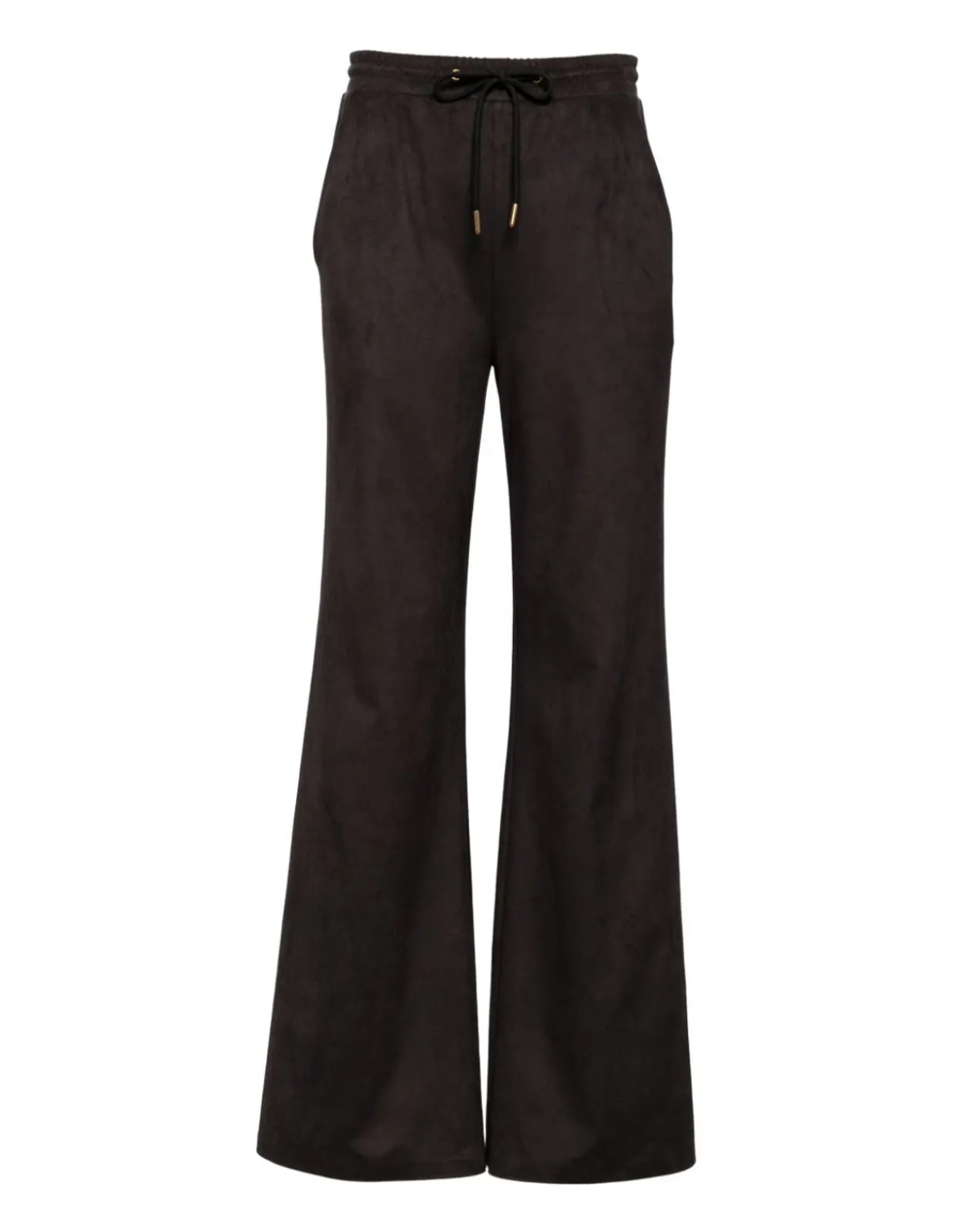 Outlet Cynthia Rowley Sleek Ultrasuede Lounge Pant BLACK