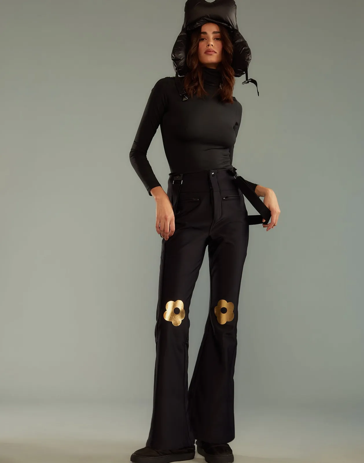 Best Cynthia Rowley Slope Style Ski Pants BLACK