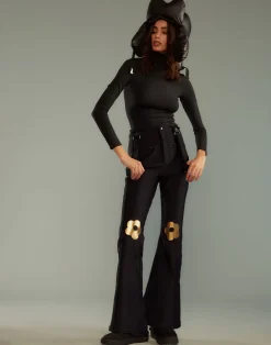 Best Cynthia Rowley Slope Style Ski Pants BLACK