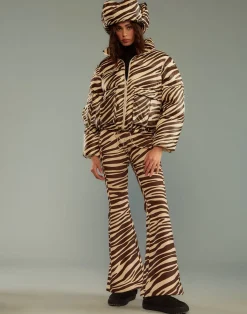 Clearance Cynthia Rowley Slope Style Ski Pants ZEBRA