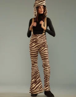 Clearance Cynthia Rowley Slope Style Ski Pants ZEBRA