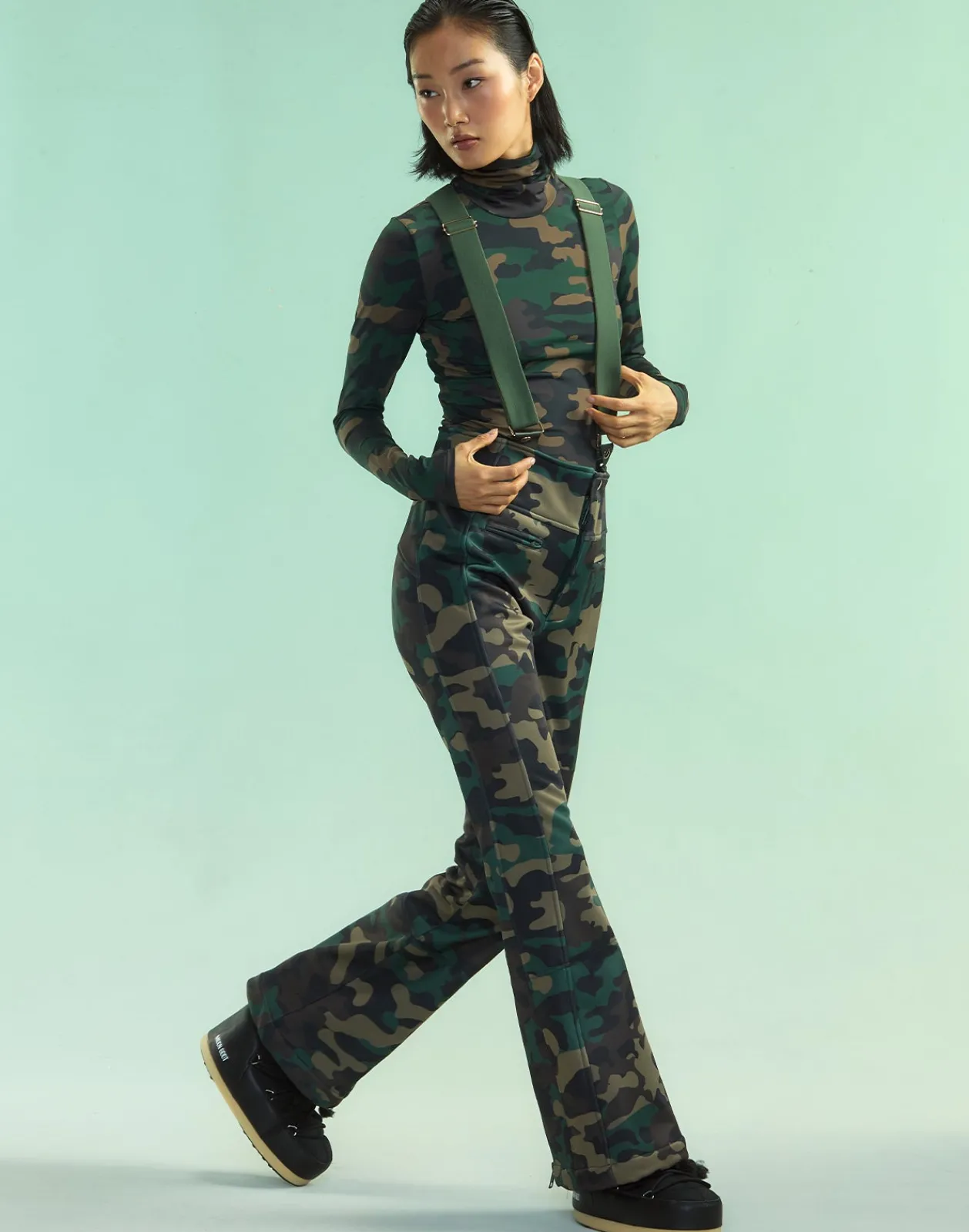 Discount Cynthia Rowley Slope Style Ski Pants GRNCAM