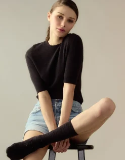 Fashion Cynthia Rowley Sydney Sweater BLACK