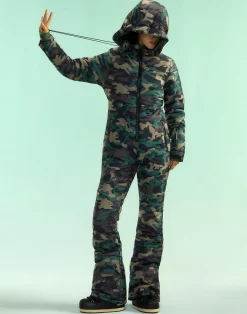 New Cynthia Rowley Undercover Ski Suit GRNCAM