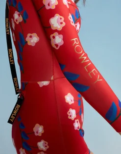 New Cynthia Rowley Vine Floral Wetsuit RDVFLO