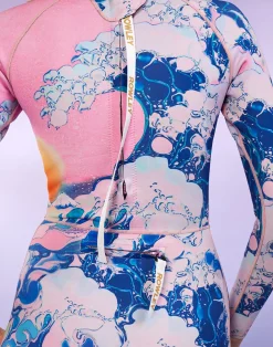 Fashion Cynthia Rowley Wave Wetsuit PNKBL