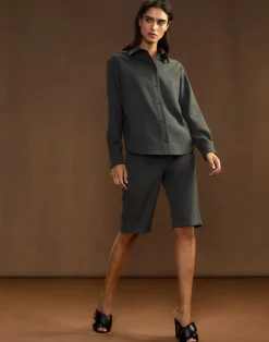 Hot Cynthia Rowley Wellesley Flannel Shirt HGREY